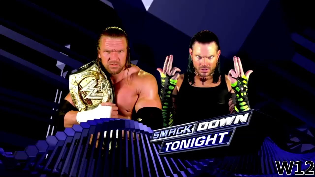 Jeff Hardy vs Triple H SmackDown 21/11/2008 Highlights