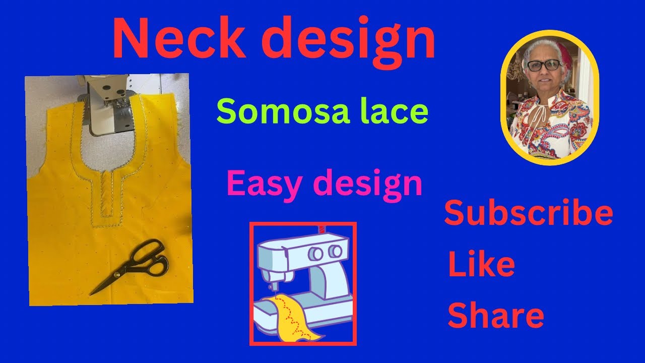 Easy to make simple and beautiful neck design #bhinderssimplelife #subscribe #like #share 