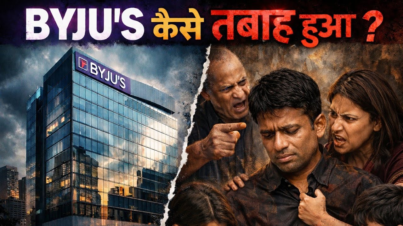 BYJU’S | ₹22,000 Crore ki Company Kaise Tabah Ho Gayi? 😱 | Byjus Raveendran Story 