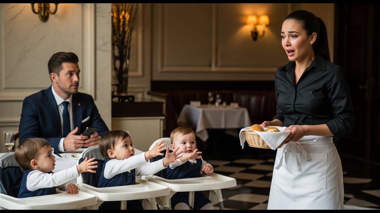Billionaire’s Triplets Said Their First Words And Shocked Everyone — They Called The Waitress Mum