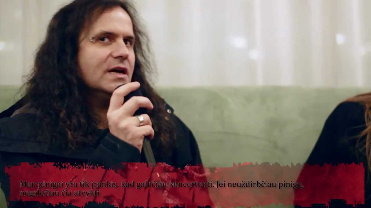 KREATOR in Vilnius, Lithuania - interview with Mille Petrozza - 2012
