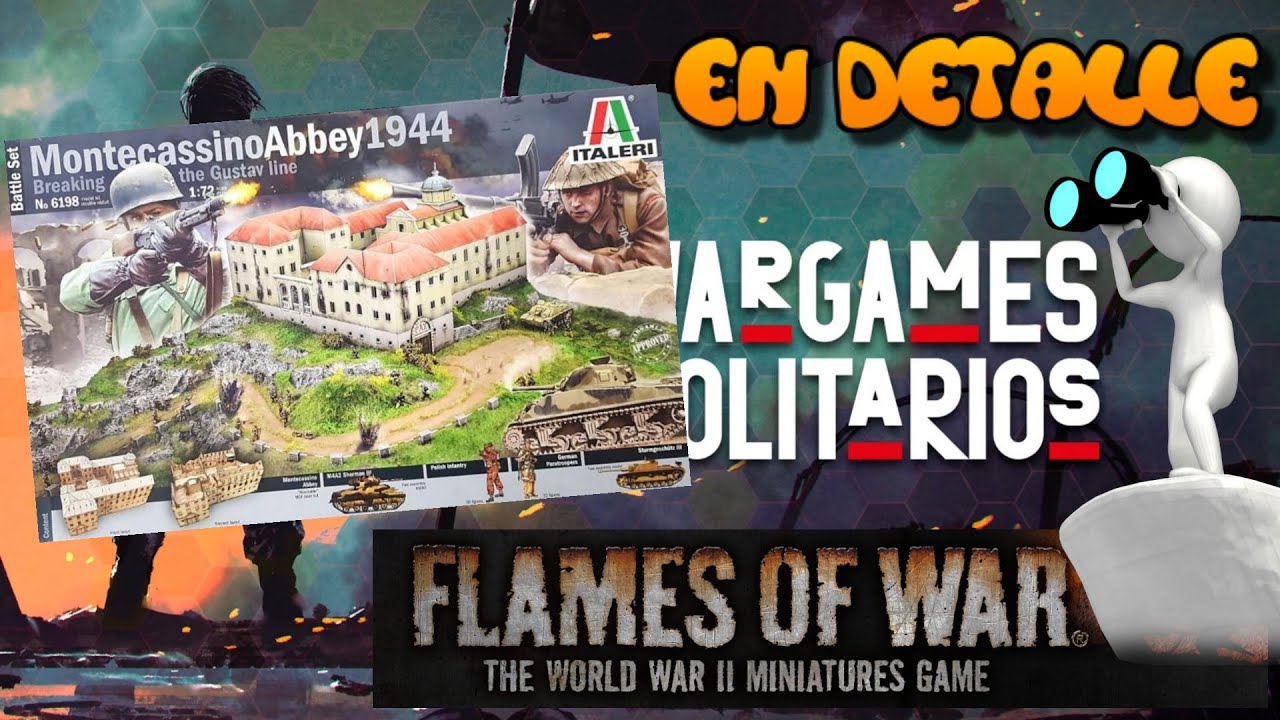 Montecassino Abbey 1944 para Flames of War.