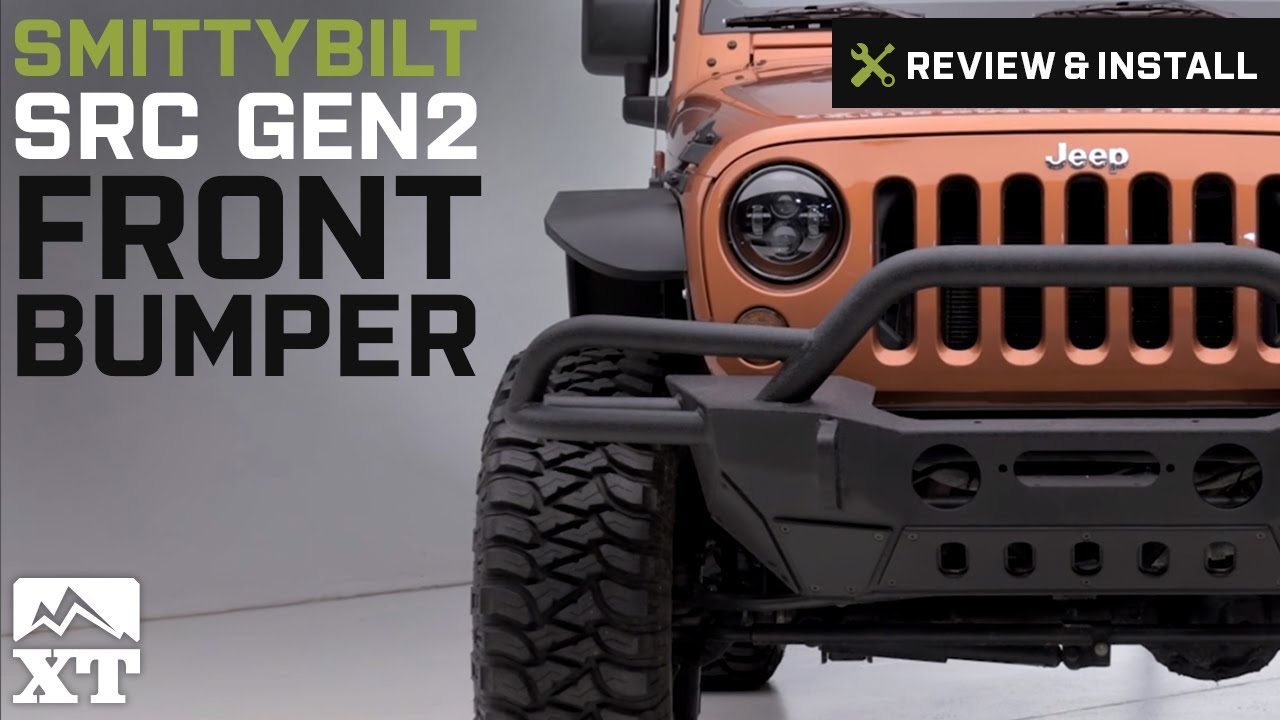Jeep Wrangler Smittybilt SRC Gen2 Front Bumper (2007-2017 JK) Review & Install