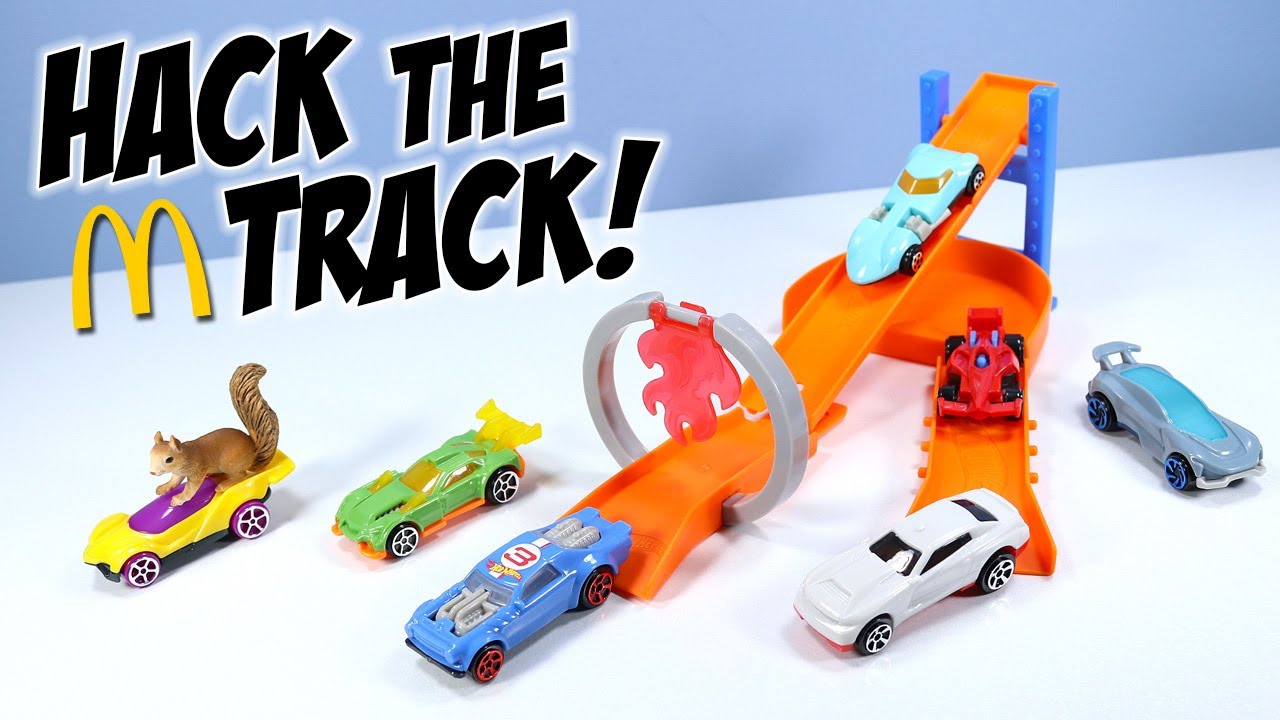 Обзор коллекции игрушек Hot Wheels Cars Track от McDonald's Happy Meal 2019