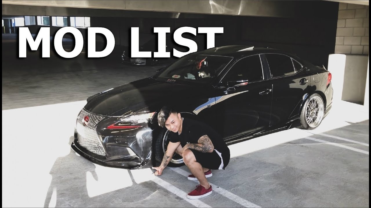MY LEXUS 3IS MOD LIST/WALKAROUND!! (Build Breakdown)