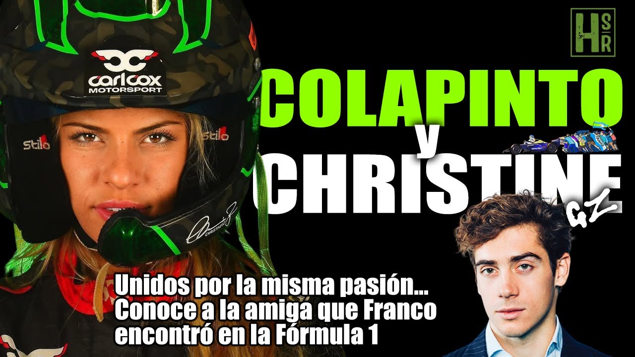 Christine GZ 💗 Conoce a la Amiga de Franco Colapinto y el Amor por los Motores