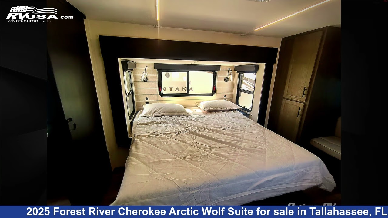 Marvelous 2025 Forest River Cherokee Arctic Wolf Suite Fifth Wheel RV For Sale in Tallahassee, FL