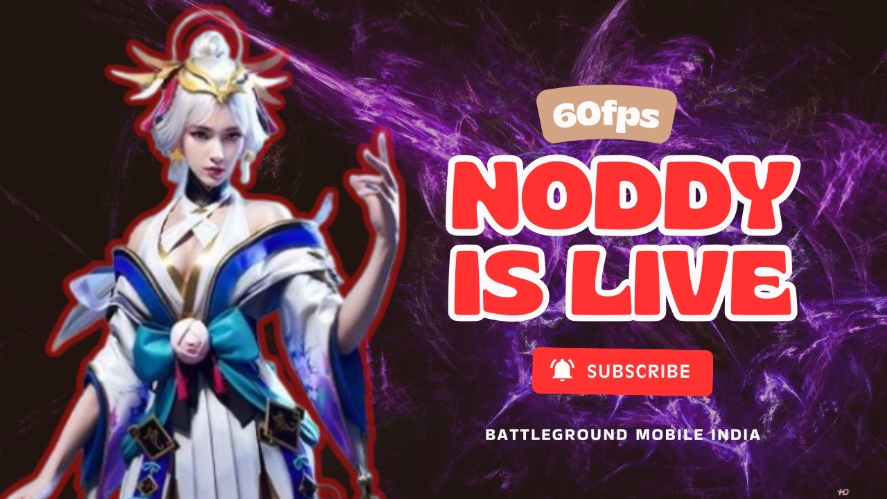 Noddy Is Live || 60Fps || BGMI @BattlegroundsMobile_IN  @kraftonindiaesports