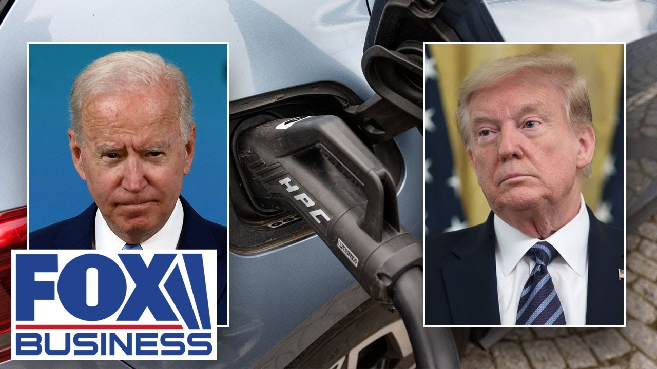 Trump dumps on Biden's EV push, calls it the 'green new scam'