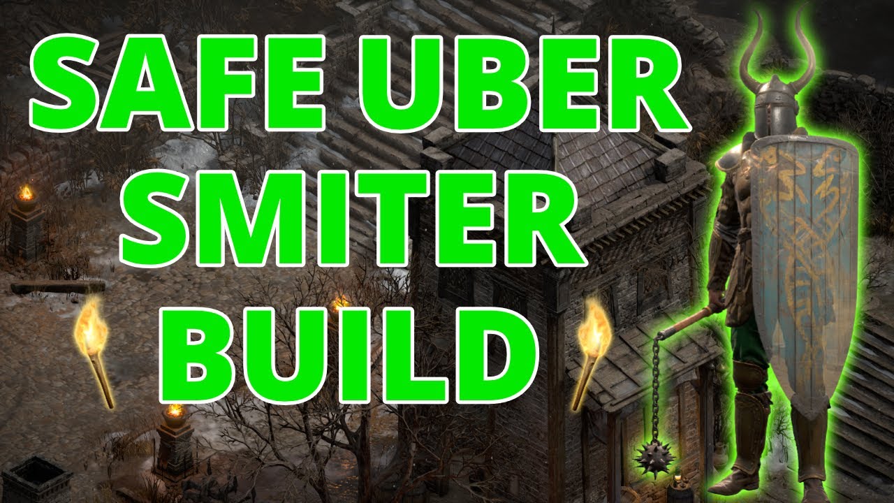 Diablo 2 Resurrected | Safe Uber Smiter Build | My First Torch in D2R!