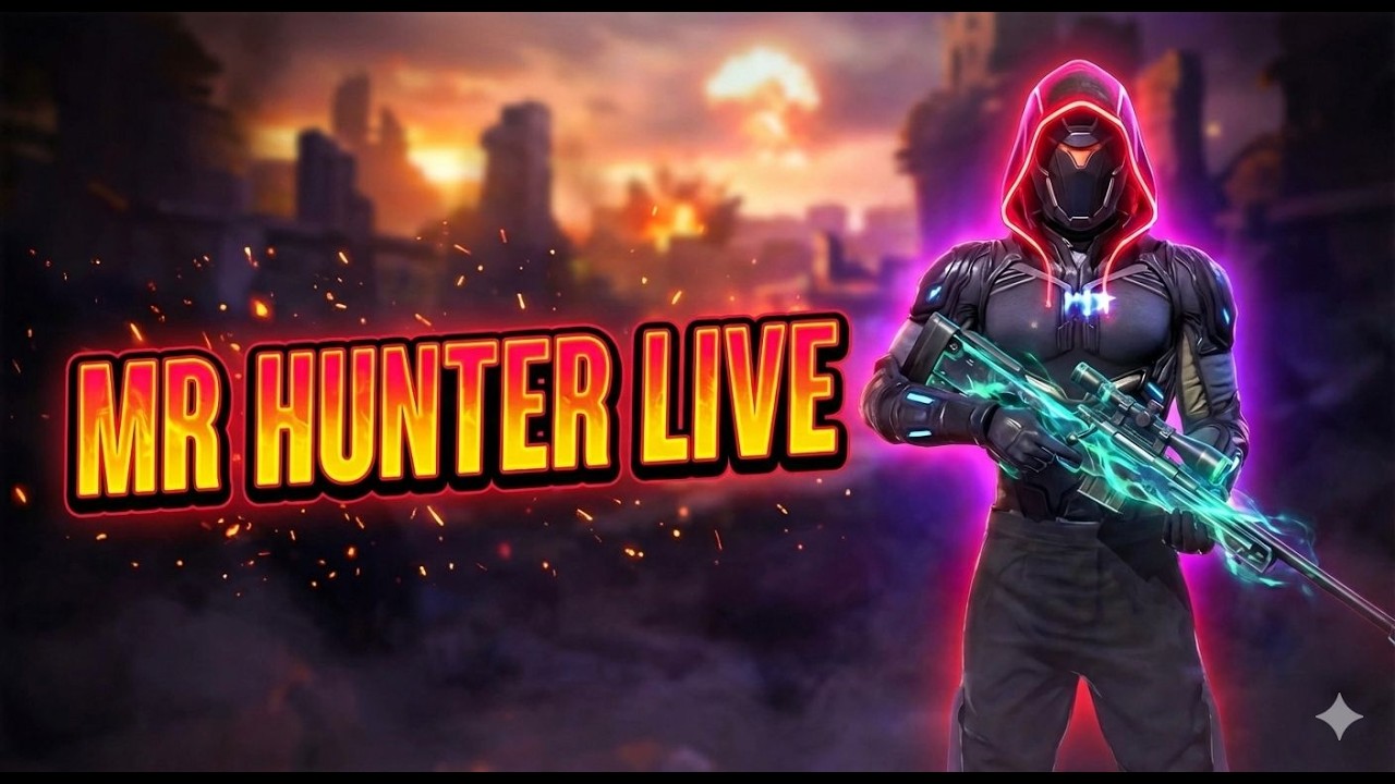 MR HUNTER  FREE FIRE  LIVE    KANNADA     #mrhunter #kannada