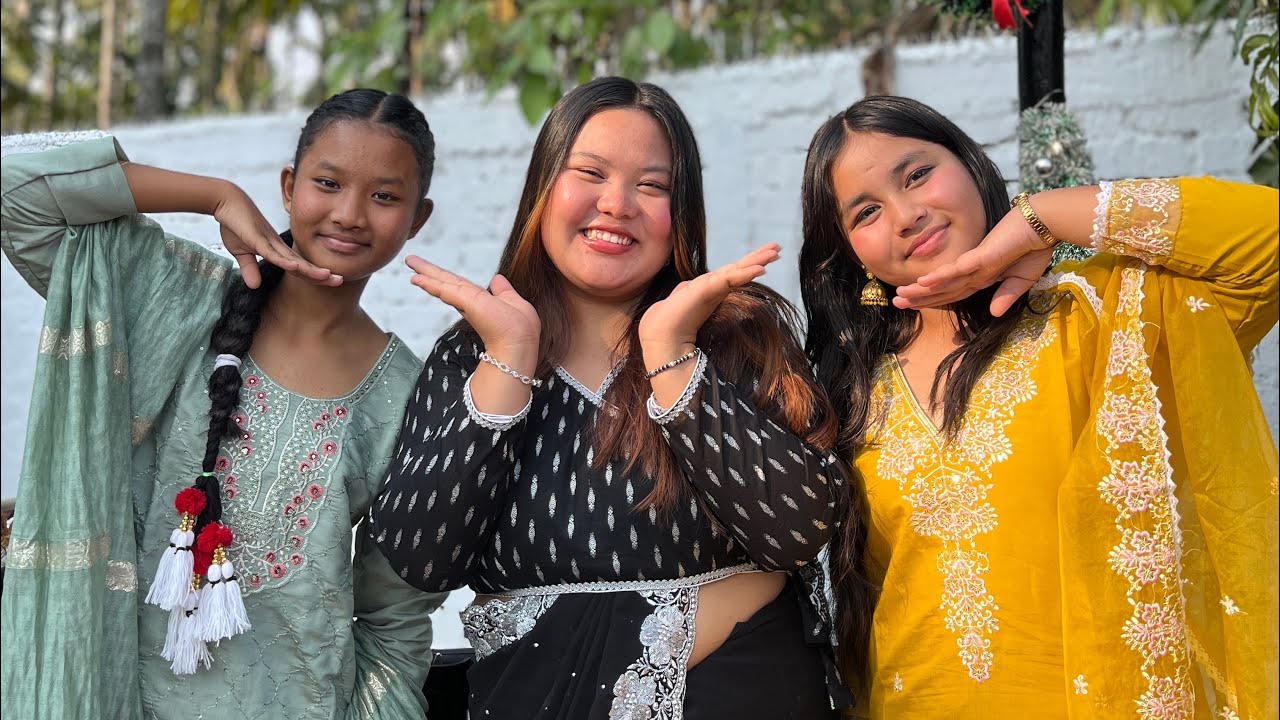 Hami dede bhoine huru ko Christmas dance 🎄✨❤️