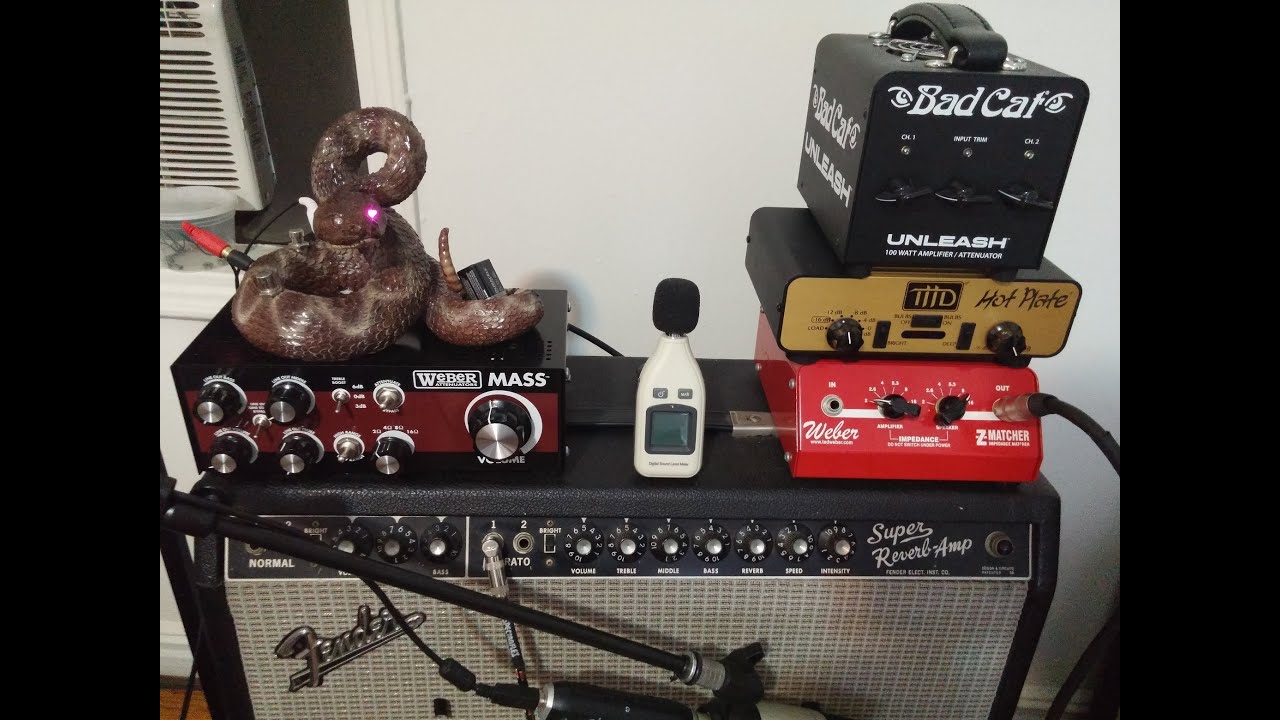 Attenuator Shootout - Weber Mass vs Badcat Unleash vs THD Hotplate
