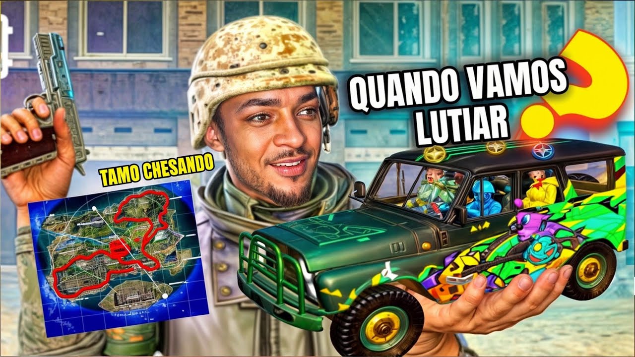 CARRO CAST COM SQUAD ALEATORIO PUBG MOBILE