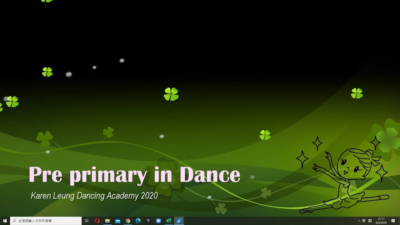 Pre primary in Dance mock exam by KLDA 2020