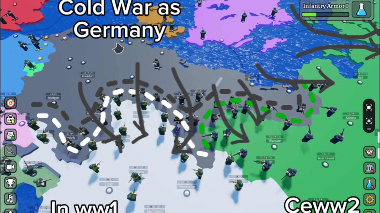 Roblox ceww2 ww1 as Germany Cold War 