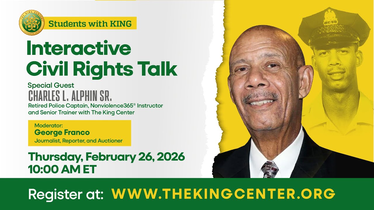 2026 Students With King | Interactive Civil Rights Talk with Charles L. Alphin Sr.