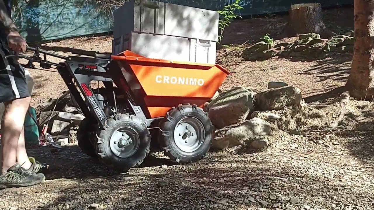 motorové kolečko, motokolečko Cronimo, dumper