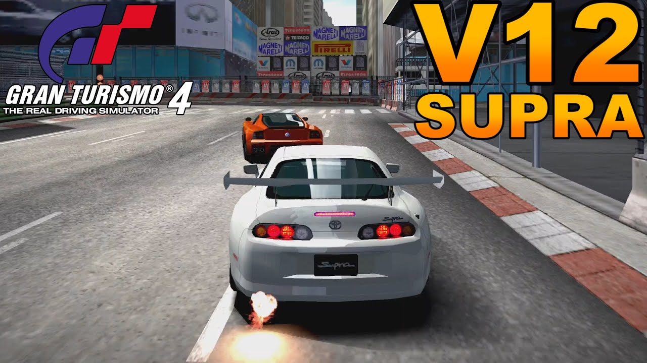 Gran Turismo 4 | V12 Swapped Toyota Supra (Hybrid) | 4K60 Gameplay