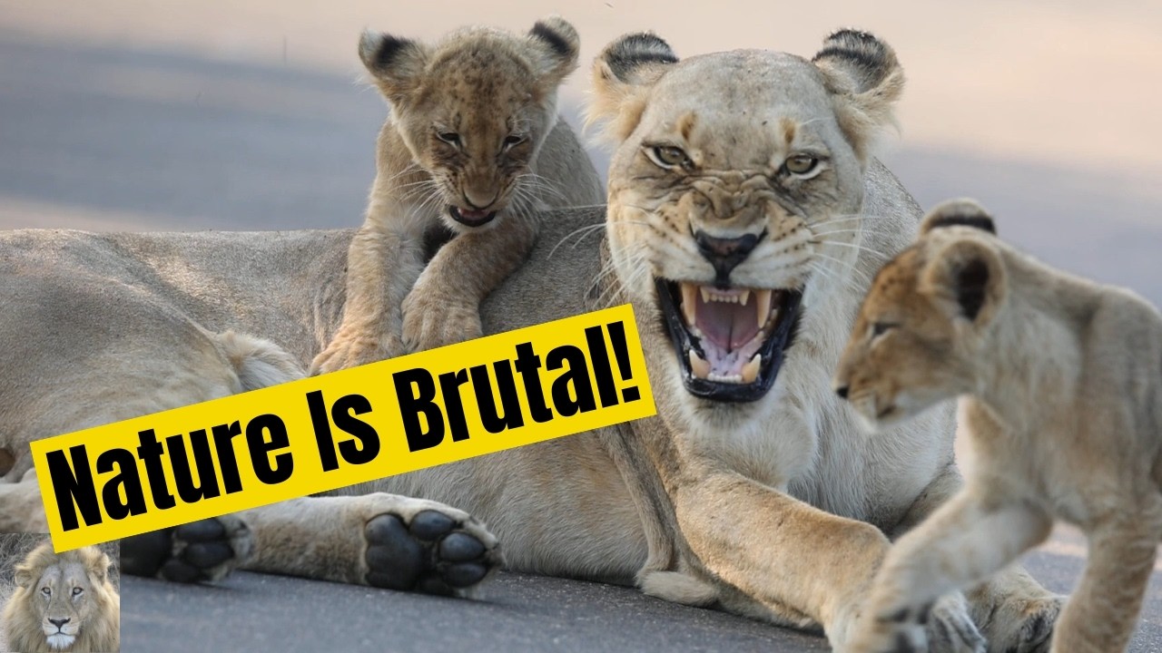 Lioness Refuses Cubs to Suckle – Harsh Reality of the Wild