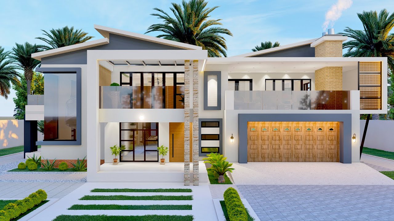 Dream Home: Modern Double Storey House with Braai Place & Wine Cellar