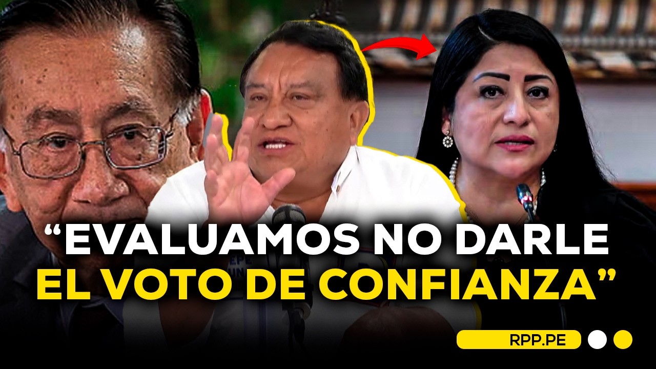 PODEMOS PERÚ EVALÚA NO DARLE VOTO DE CONFIANZA A DENISSE MIRALLES #ADNRPP