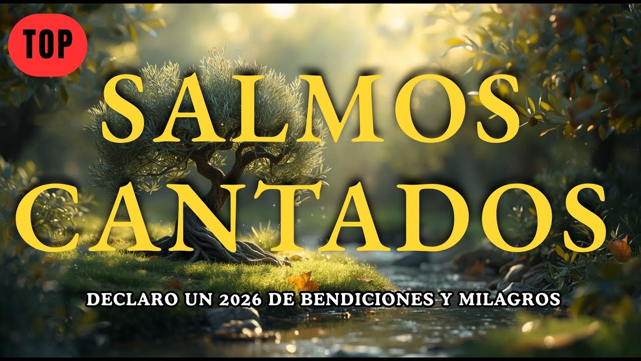 2 horas de Salmos Cantados | Declaro un 2026 de Bendiciones y Milagros – Salmos Proféticos