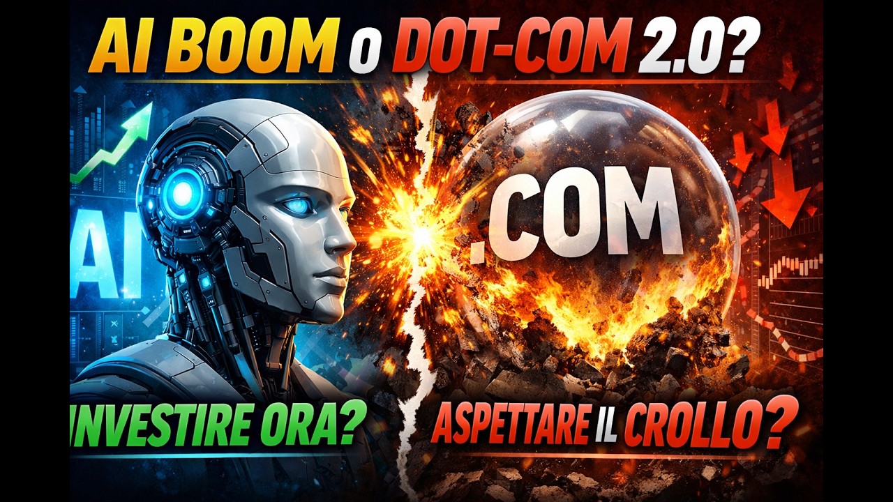 L’Intelligenza Artificiale è una BOLLA? (Sta per succedere come nel 2000?)