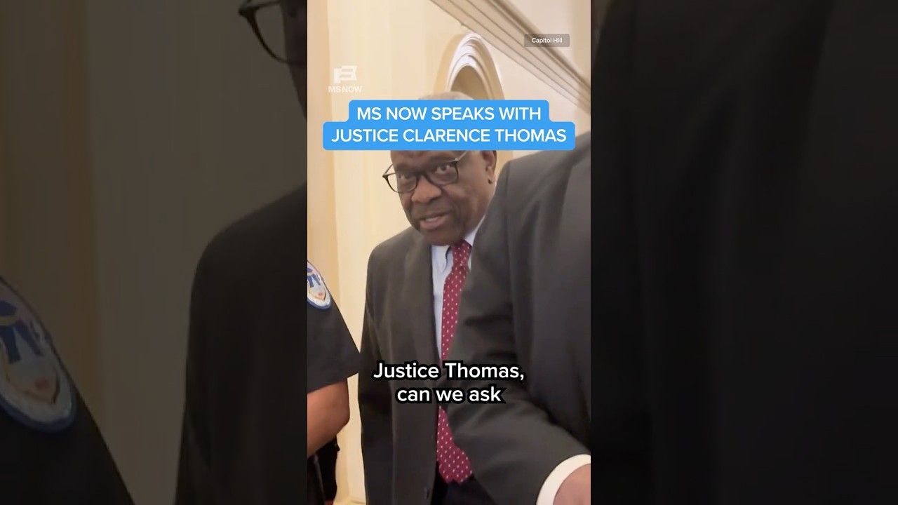 MS NOW speaks with Justice Clarence Thomas