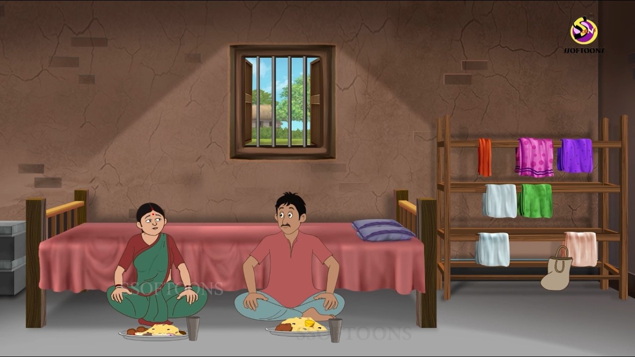 आलसी कनाई की कमाल की किस्मत | जादुई थैला | Kahani Jadui Hindi Kahani
