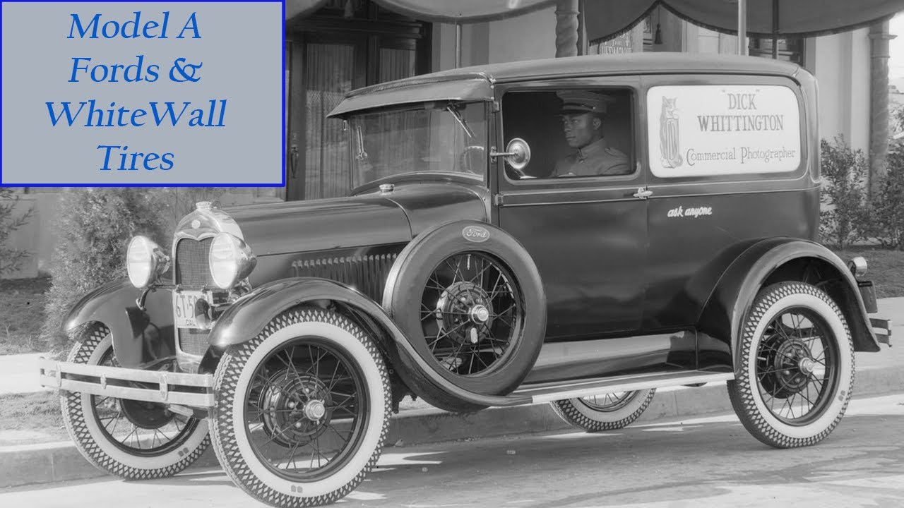 White Wall Tires; The Black & White Truth of Model A Ford Shoes
