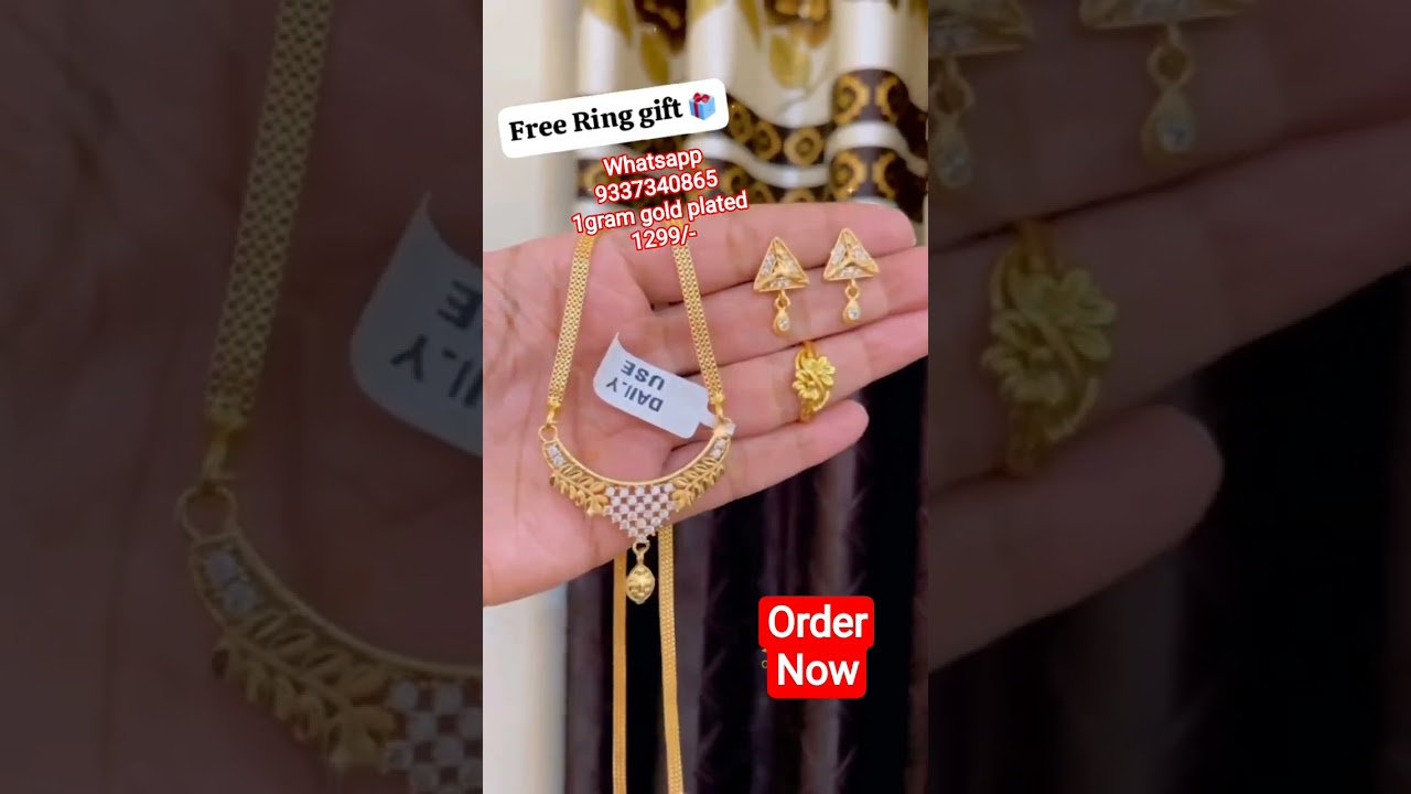 1gram gold plated chain pendent collection #chainpendent #mangalsutrachain #1grm #1gramgold #chain