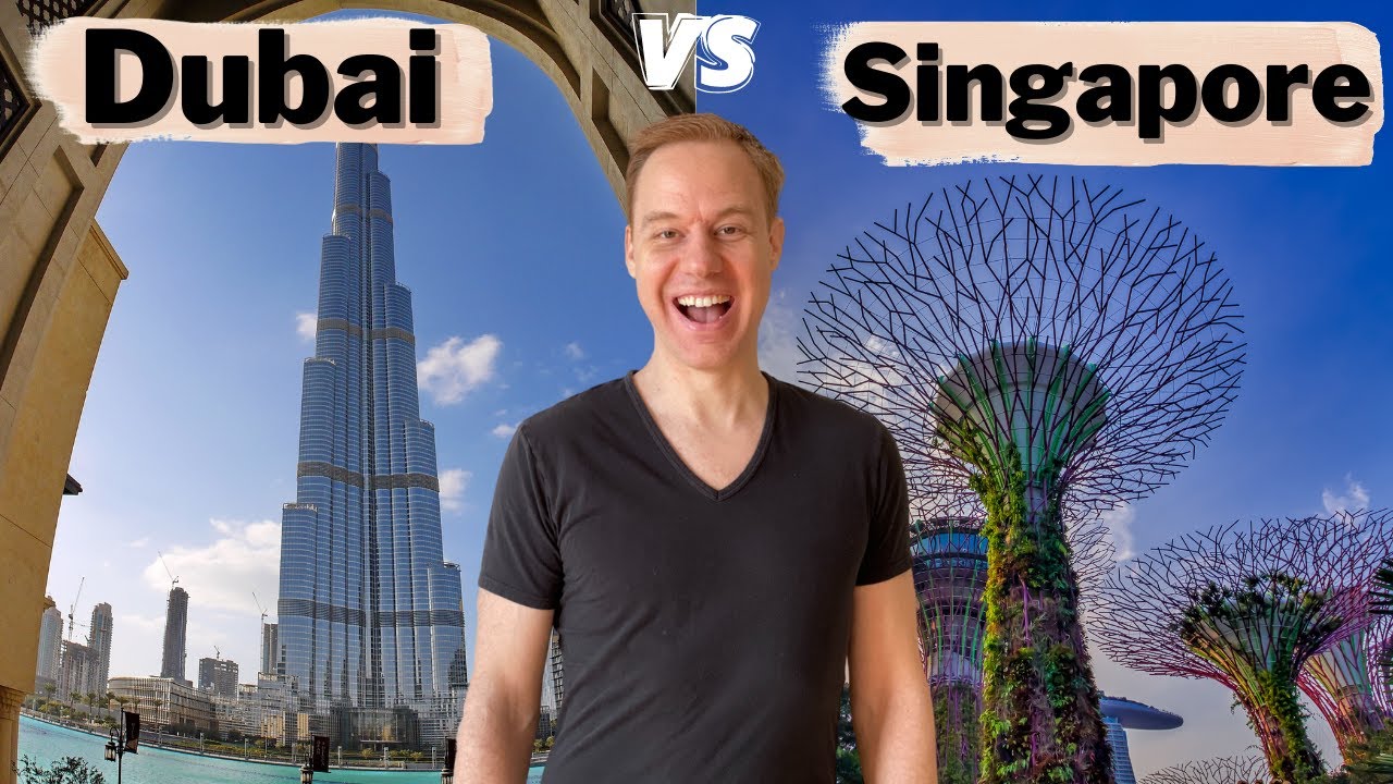 Dubai vs Singapore (Which City is Better?) Lifestyle, Visas, Costs, Taxes, Weather, etc