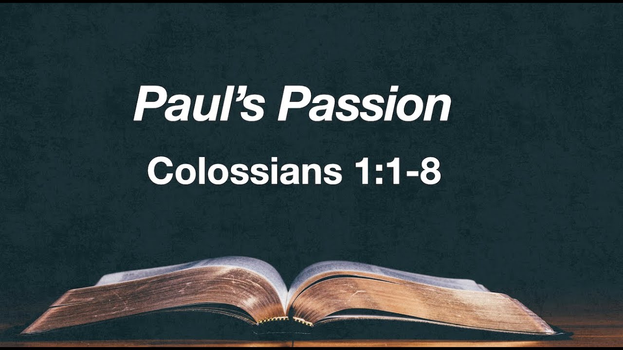 Paul's Passion 1/11/26