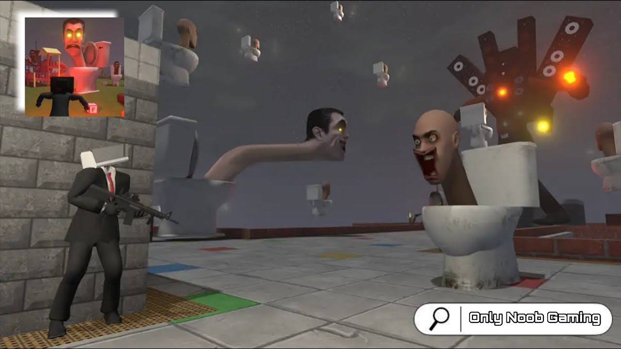 Toilet War - Skibd vs Camera Gameplay Walkthrough | Sleepy gamer