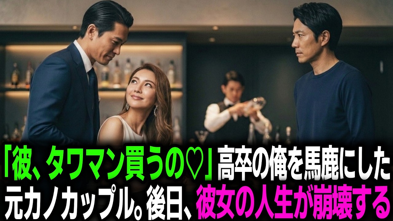 「新しい彼がタワマン買うの♪」高卒の俺を馬鹿にした元カノ。後日、彼女の人生が崩壊する