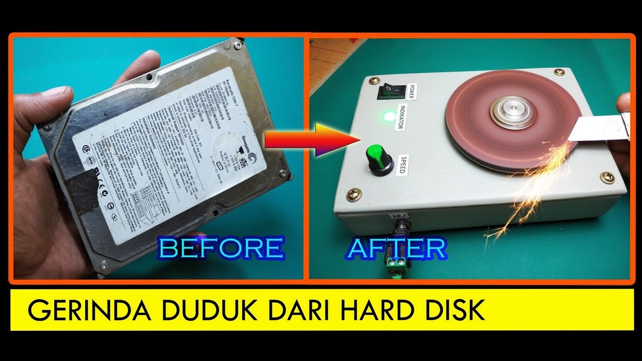 HARD DISK HACK, GERINDA DUDUK DARI HARD DISK BEKAS