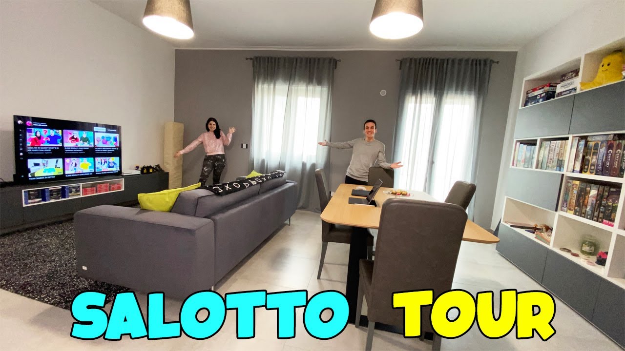 TOUR del NOSTRO SALOTTO! Vi mostriamo TUTTO!