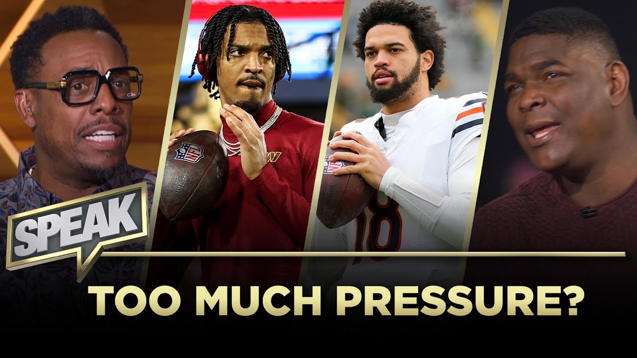 Teammates putting too much pressure on Jayden next season?, Expectations for Caleb | NFL | SPEAK