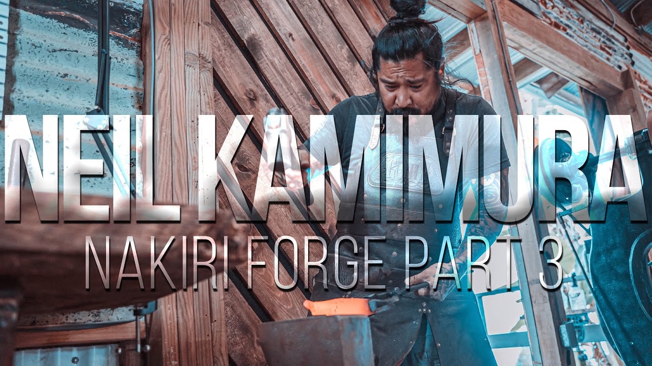 Neil Kamimura - Nakiri Knife Forge Part 3