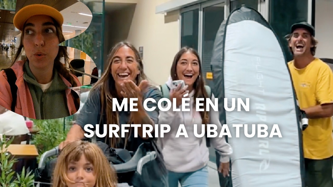 me colé en un surftrip a UBATUBA