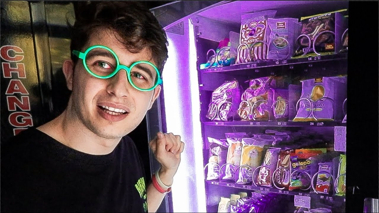 UNA SEMANA COMIENDO en MÁQUINAS EXPENDEDORAS! (T2 - Ep6)