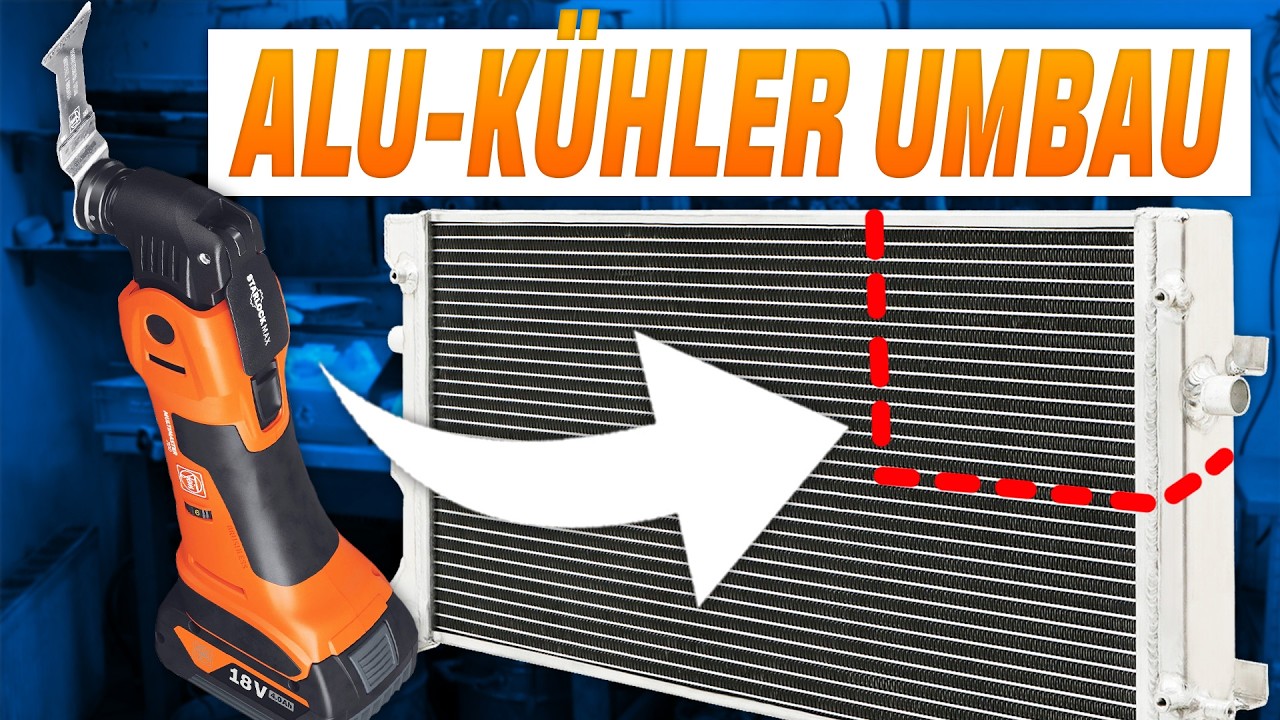 Wie wir einen g&uuml;nstigen Alu K&uuml;hler perfekt f&uuml;r einen Jeep angepasst haben