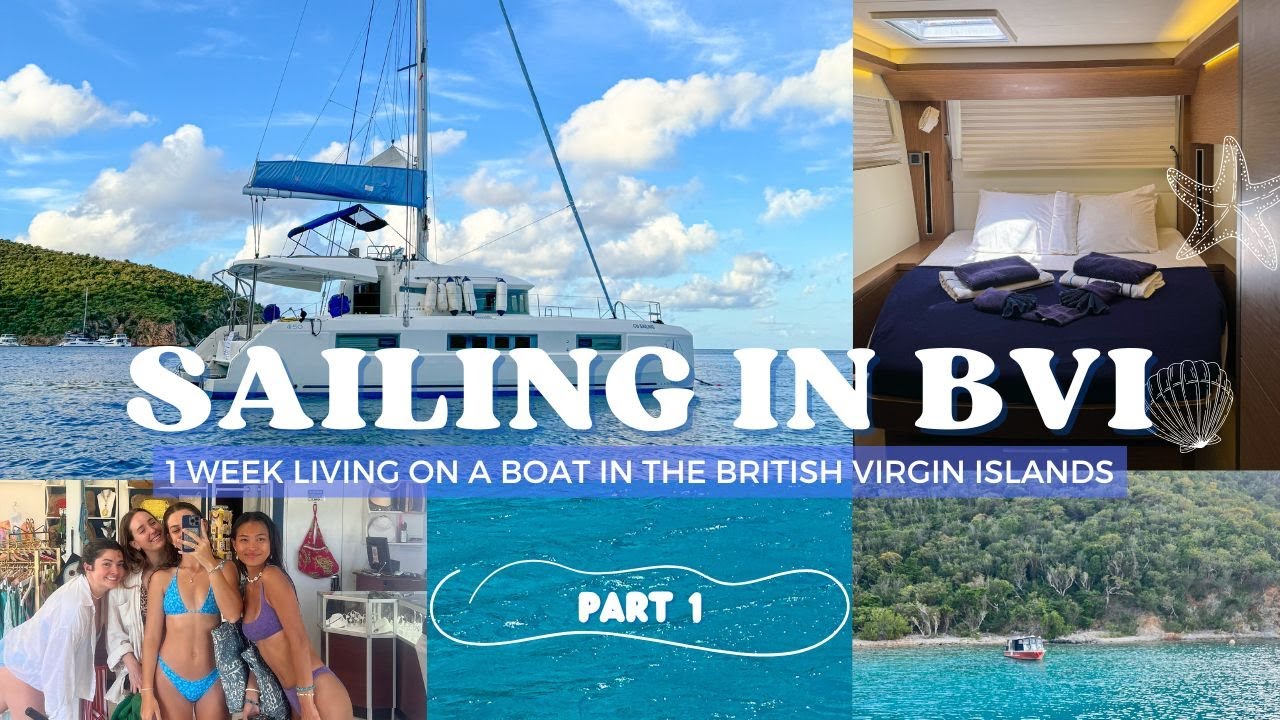 British Virgin Islands Vlog Part 1 | Island Hopping, Snorkeling & Yacht Life