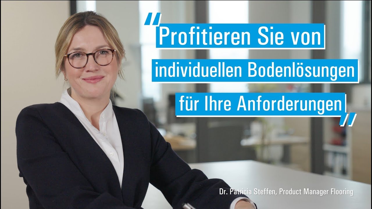 Bodensysteme f&uuml;r Ihre Anforderungen - vom Estrich bis zur Beschichtung