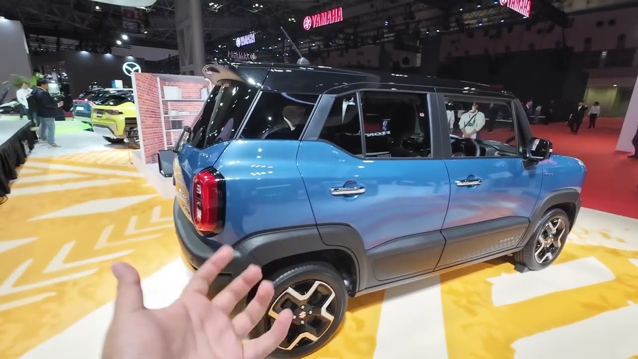 Suzuki XBEE — мощный 1,2-литровый гибридный малолитражный автомобиль |@MotorBeam