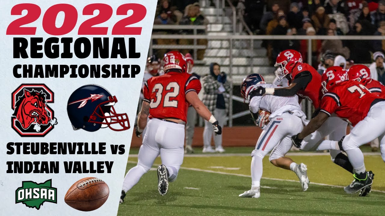 2022 🏈 Steubenville Big Red 🆚 Indian Valley | Regional Championship