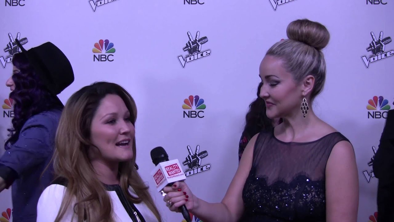 The Voice 2014 DaNica Shirey talks about mother guilt with Aria Johnson