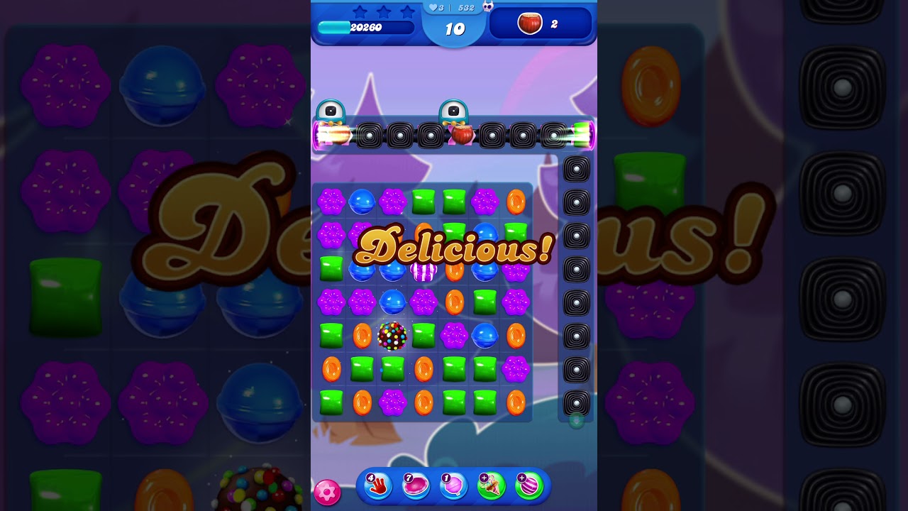 Candy Crush Saga Level 532 - No Boosters