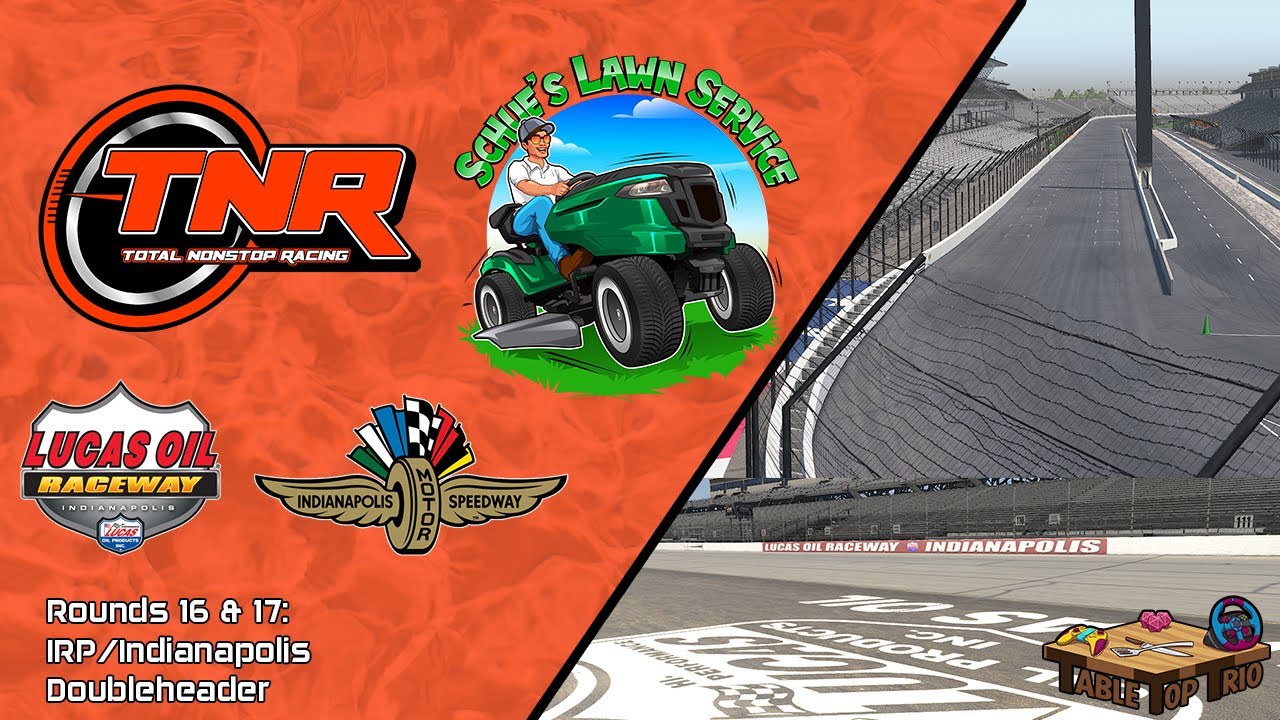 Total Nonstop Racing IRP/Indy Double | Rounds 16 & 17 of 19 | iRacing NASCAR Gen 4 Cup